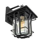 Arandela Estilo Industrial Preta 1xe27 St1717