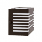 Arandela Externa Bivolt Marrom