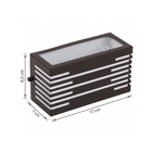 Arandela Externa Bivolt Marrom