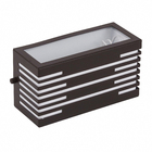 Arandela Externa Bivolt Marrom