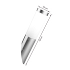 Arandela Externa Bivolt Prata IP20 Inspire