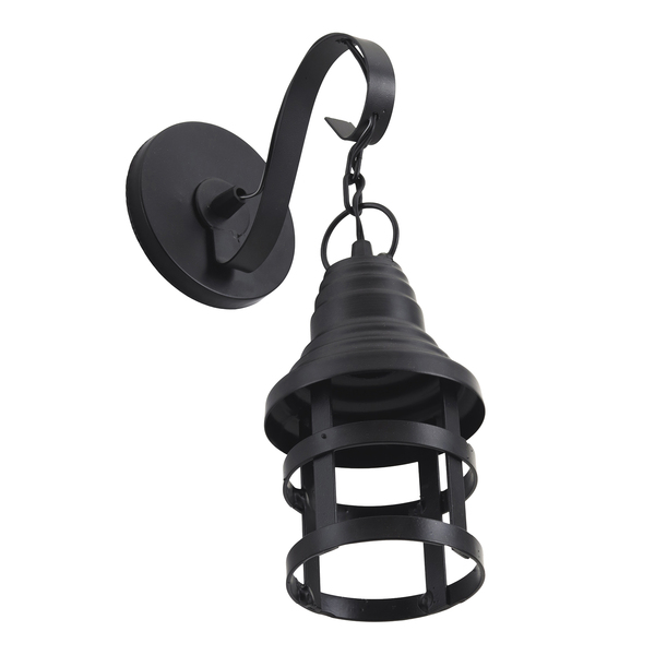 Arandela Externa Bivolt Preta IP20 Primor