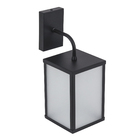 Arandela Externa Bivolt Preta IP40