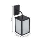 Arandela Externa Bivolt Preta IP40