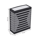 Arandela Externa Bivolt Preta IP44