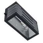 Arandela Externa Bivolt Preta IP44