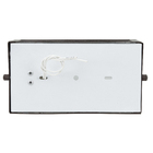 Arandela Externa Bivolt Preta IP44