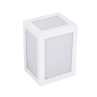 Arandela de Parede Externa Branca Aço IP44 Bolt Ideal