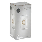 Arandela Externa Branca Alumínio IP44 Bolt Inspire