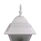 Arandela Externa Branca Alumínio Nancy Biancoluce