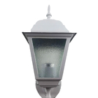 Arandela Externa Branca Alumínio Nancy Biancoluce