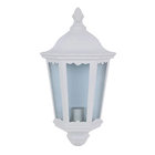 Arandela Externa Branca Alumínio Nimes Biancoluce