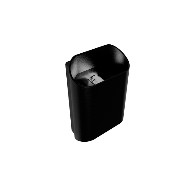 Arandela Externa Com LED 3 em 1 Inspire 11,5 x3,5x7,5cm Preto Bivolt