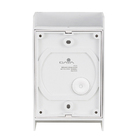 Arandela Externa Com LED Luz Amarela de Plástico Branca IP20 Magik Gaya