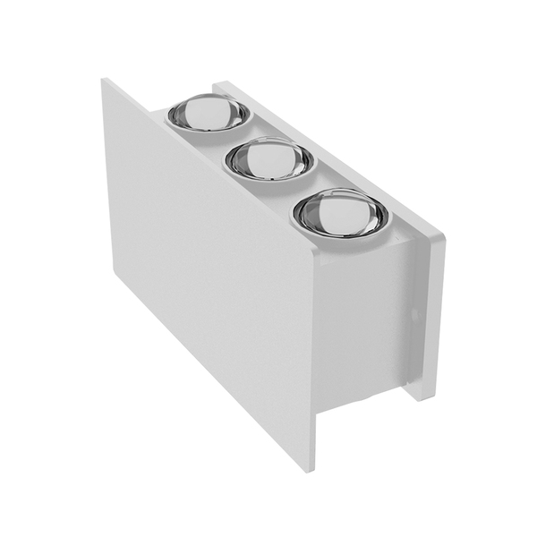 Arandela Externa Com LED Inspire 4,7x8,3x15cm Branco Bivolt