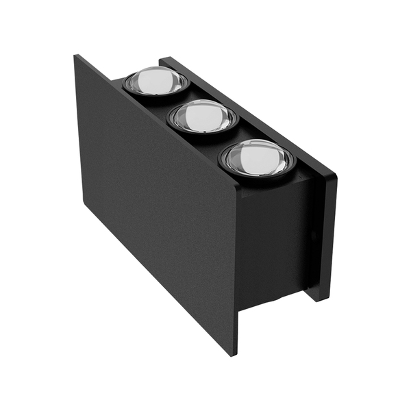 Arandela Externa Com LED Inspire 4,7x8,3x15cm Preto Bivolt