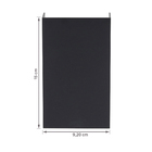 Arandela Externa Com LED Luz Amarela de Plástico Preta IP20 Magik Gaya