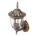 Arandela Externa de Parede Colonial Marrom IP43 Biancoluce