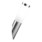 Arandela Externa E27 Aço Inox Prata IP44 Bergen Inspire