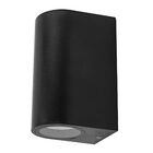 Arandela Externa E Interna Dots Preta Bella 15cm Para 2 Lâmpa