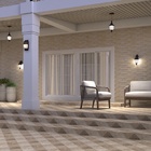 Arandela Externa Imbuia Plástico Modena Dital