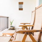 Arandela Externa Marrom Madeira IP20 Metalfran