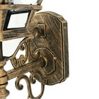 Arandela Externa Ouro Velho Alumínio e Ferro Lille Biancoluce