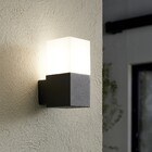 Arandela Externa Alumínio Prata IP54 Anth Inspire