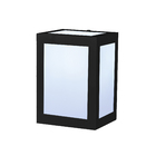 Arandela de Parede Externa Preta Aço IP44 Bolt Ideal