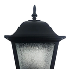 Arandela Externa Preta Alumínio Nancy Biancoluce