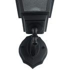 Arandela Externa Preta Alumínio Nancy Biancoluce