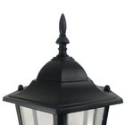 Arandela Externa Preta Alumínio Nice Biancoluce