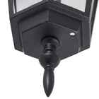 Arandela de Parede Externa Preta Alumínio IP43 Nice Biancoluce