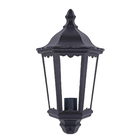 Arandela Externa Preta Alumínio Nimes Biancoluce