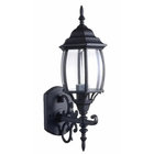 Arandela Externa Preta Alumínio Tours Biancoluce