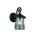 Arandela Externa Preta Ferro Dublin Biancoluce