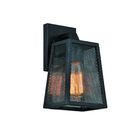 Arandela Externa Preta Ferro London Biancoluce