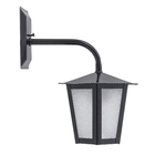 Arandela Externa Preta L1B Ideal Iluminação