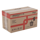 Arandela Externa Preta L1B Ideal Iluminação