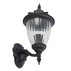 Arandela Externa Preto Alumínio e Vidro IP43 Paris Biancoluce