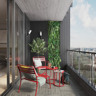 Arandela Externa Aço Inox Preto IP44 Travis Inspire