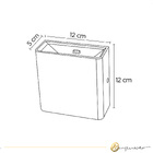 Arandela Externa Slim Dois Fachos Luminária Parede Led 3w - M