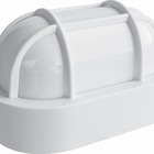 Arandela Externa Tartaruga 19cm - Branco Lente Branca