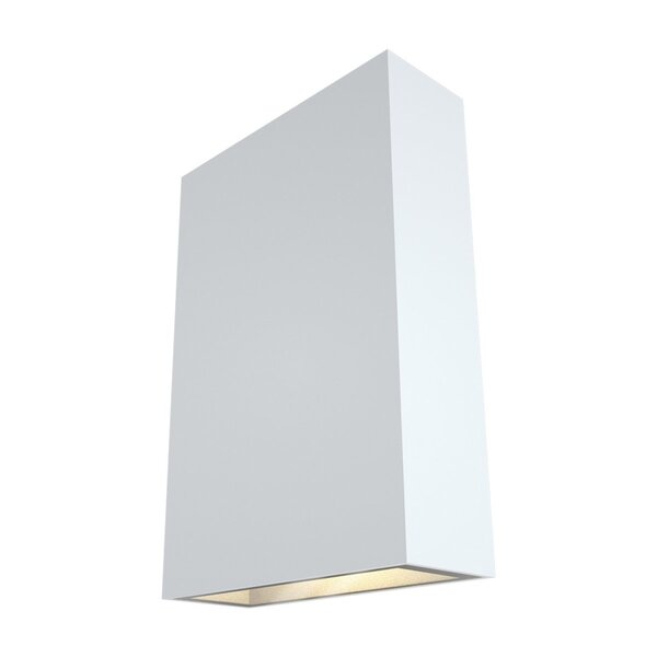 Arandela Facho Duplo 4w 2700k Slim Luminatti Branca