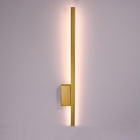 Arandela Fit Dourado Spotline Linear Luz Indireta 3000k 8,5w