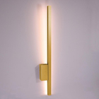 Arandela Fit Dourado Spotline Linear Luz Indireta 3000k 8,5w