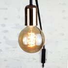 Arandela Fluxo 70 Cm - Cobre