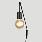 Arandela Fluxo 70 Cm - Preto