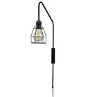 Arandela Fluxo Nu - Preto