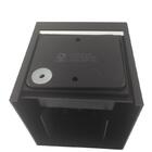 Arandela Foco Regulavel 6w Parede Muro Quadrada Preto